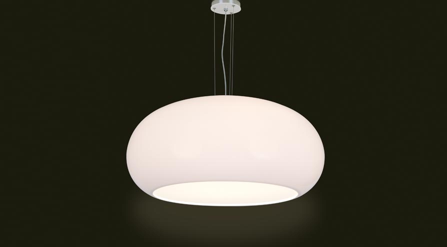 Luminária em Acrílico da linha Póllux da Stilo Clean