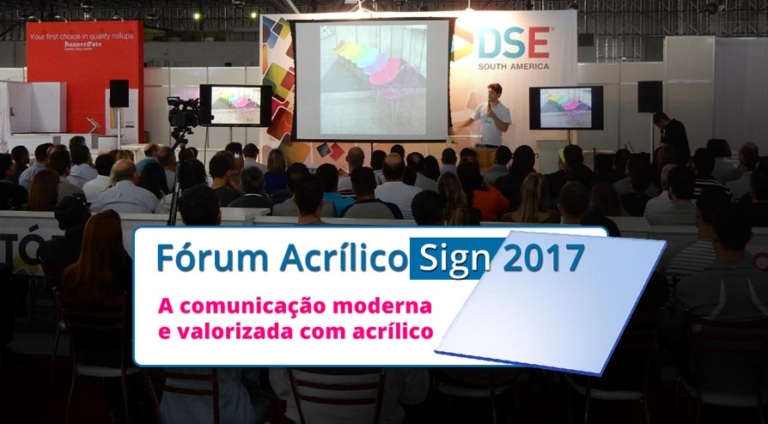 Fórum Acrílico Sign 2017