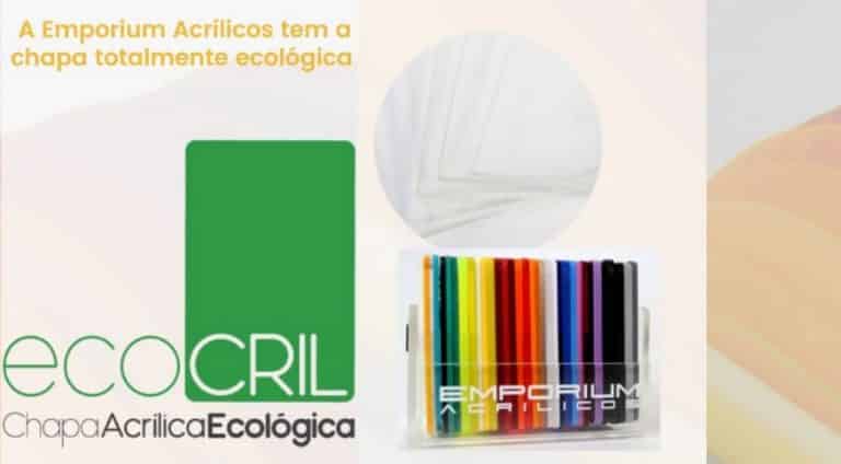 Conheça a linha de Chapas Acrílicas Ecocril