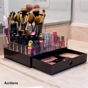 Gaveteiro make-up em acrílico